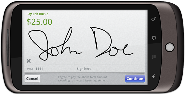 Capturing Signatures for IDs