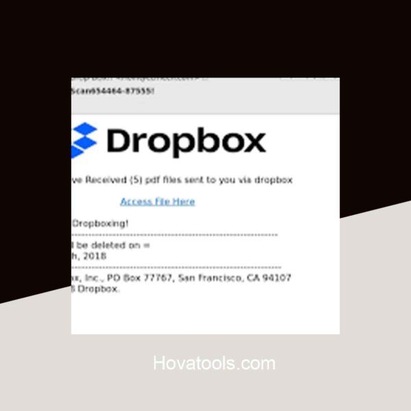 Dropbox 18 Phishing Page