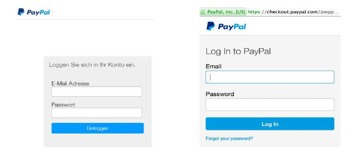 make fake login page